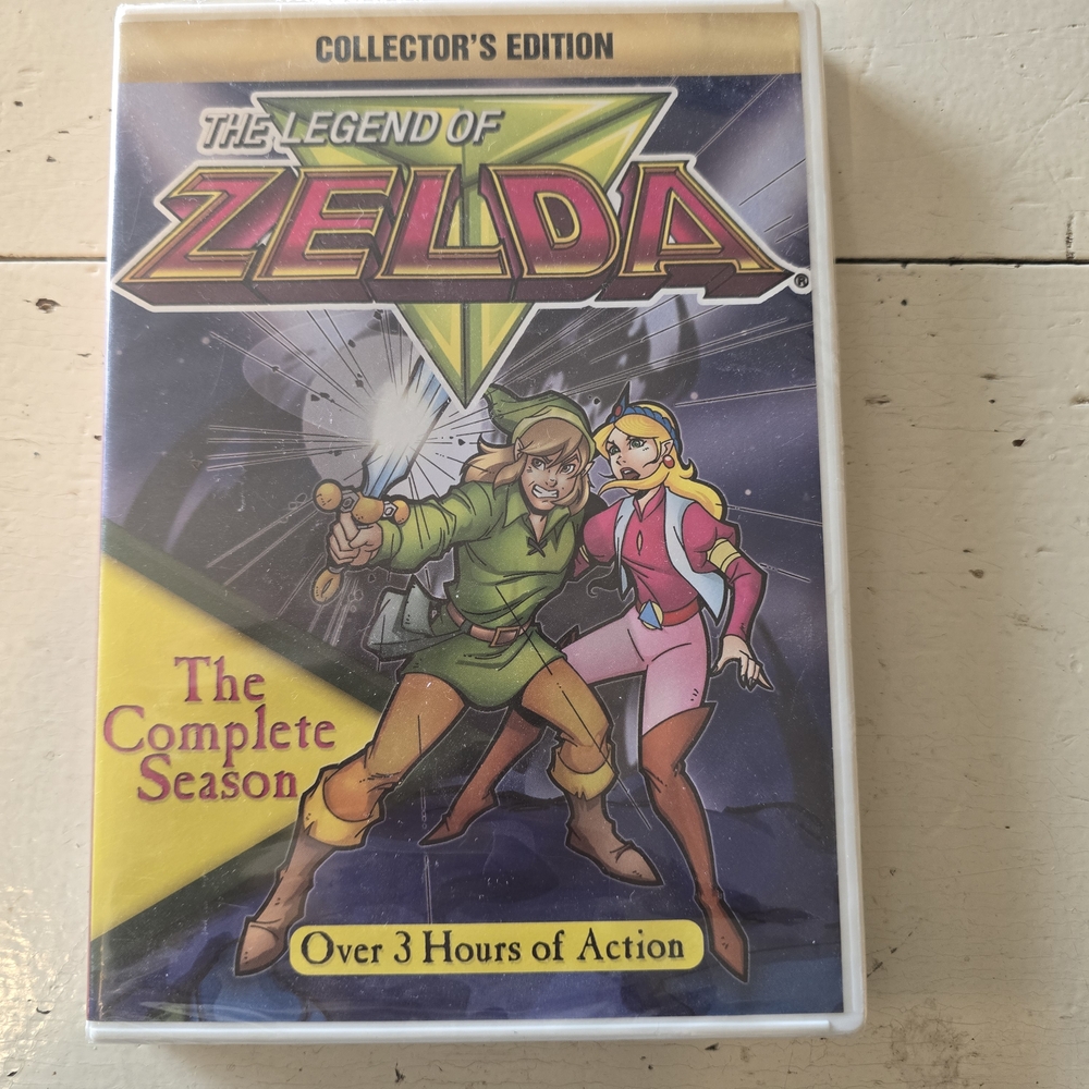 NEW Unopened The Legend of Zelda Collector's Edition DVD - Complete Season